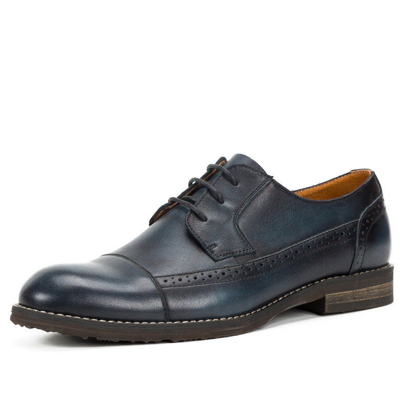 Elegant British Men's Leather Shoes