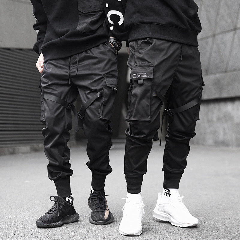 Refined Cotton Tapered Trousers