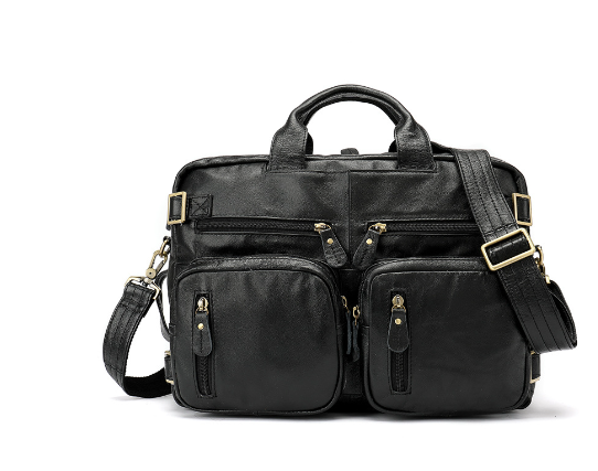 Gentlemen's Executive Leather Tote and Satchel