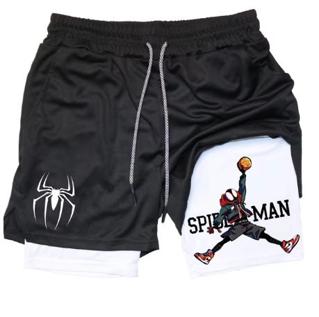 Marvel Spider-Man Venom Athletic Shorts for Fitness