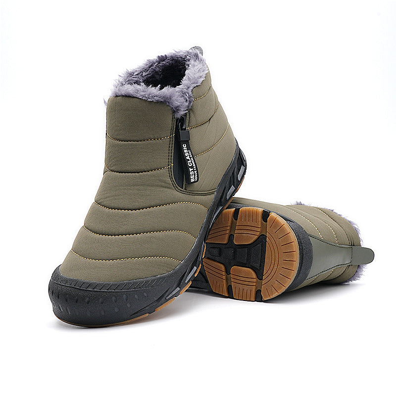 All-Season High-Top Oxford Cloth Boots for Everyone