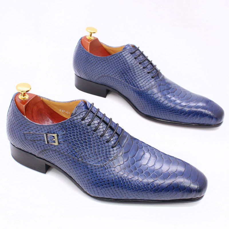 Executive Cowhide Oxfords - Men's Formal Attire