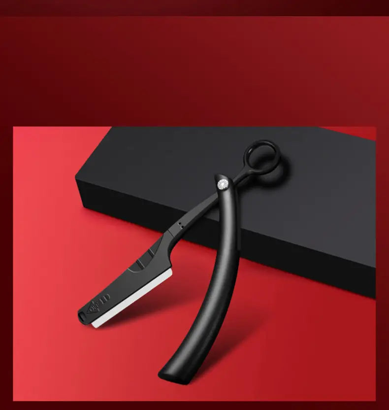 High-End Folding Straight Razor for Men’s Shaving