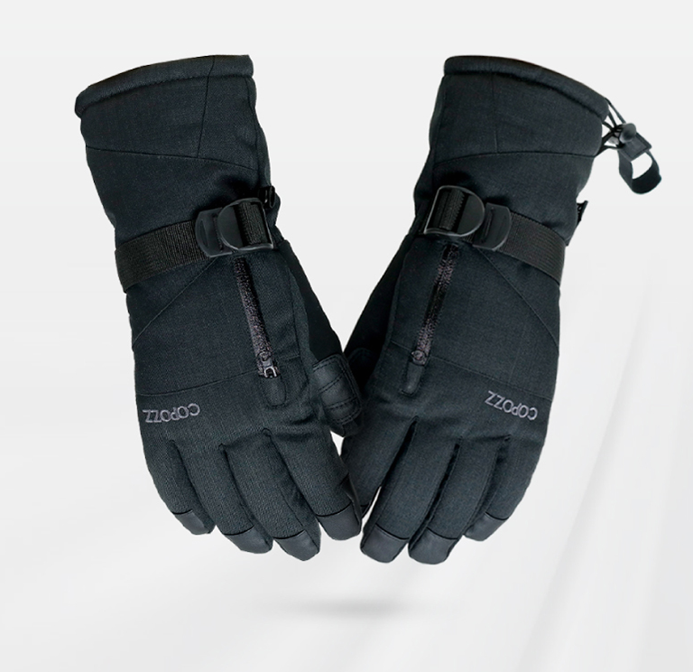 COPOZZ Unisex Thermal Touchscreen Ski Gloves
