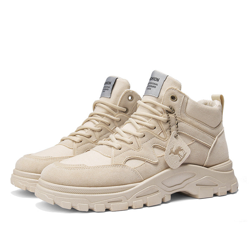 Vintage Elevate High-Top Boots for Men (Autumn/Winter)