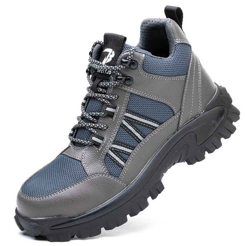 Unisex Steel Toe Safety Boots, Lightweight & Breathable