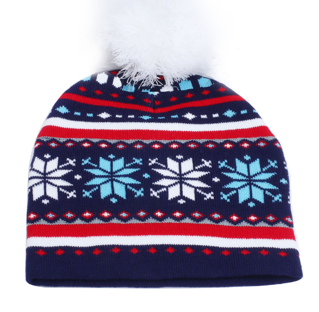 Winter Wonderland Woolen Deer & Snowflake Hats