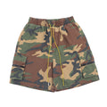 Classic Camouflage Mid-Waist Shorts for Men