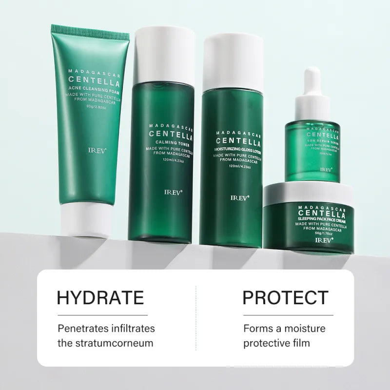 Botanical Radiance Centella Skincare Ensemble