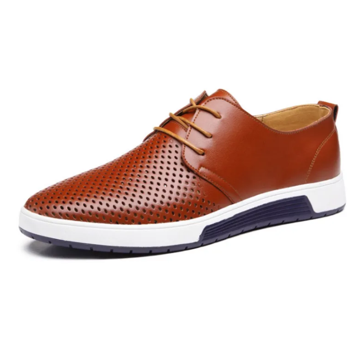 Executive Lace-Up Leather Shoes