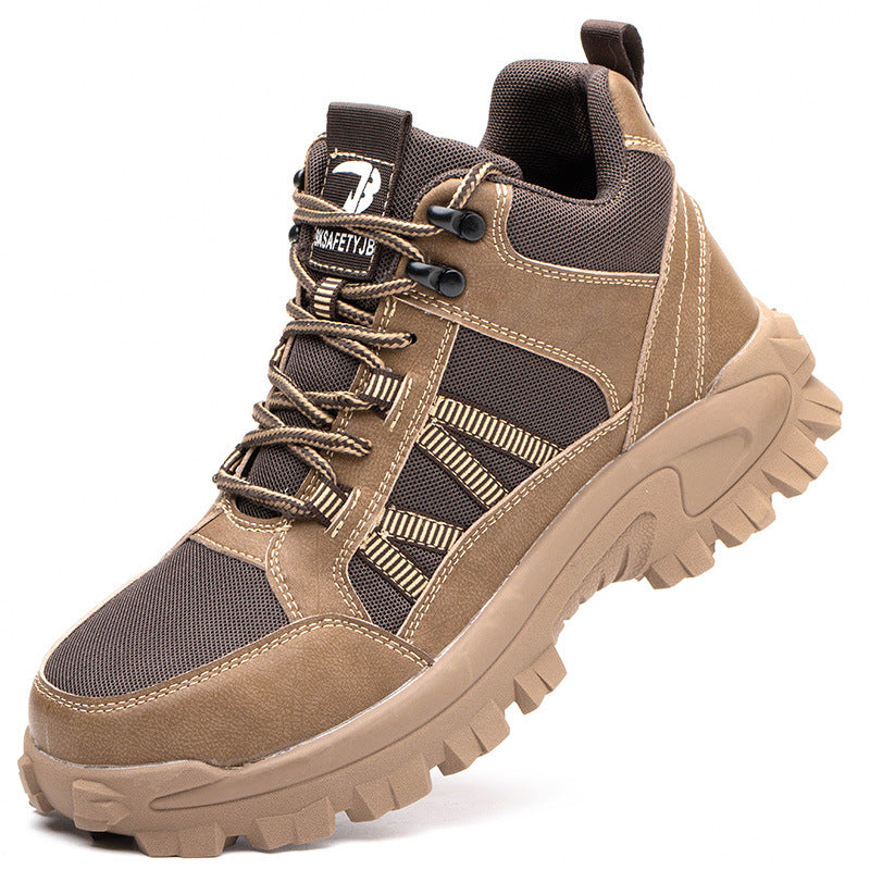 Unisex Steel Toe Safety Boots, Lightweight & Breathable