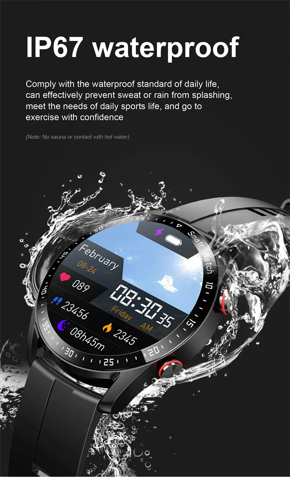 CardioSmart ECG+PPG Timepiece