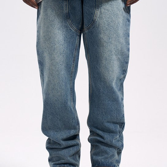 Refined Western Classic Jeans for Men