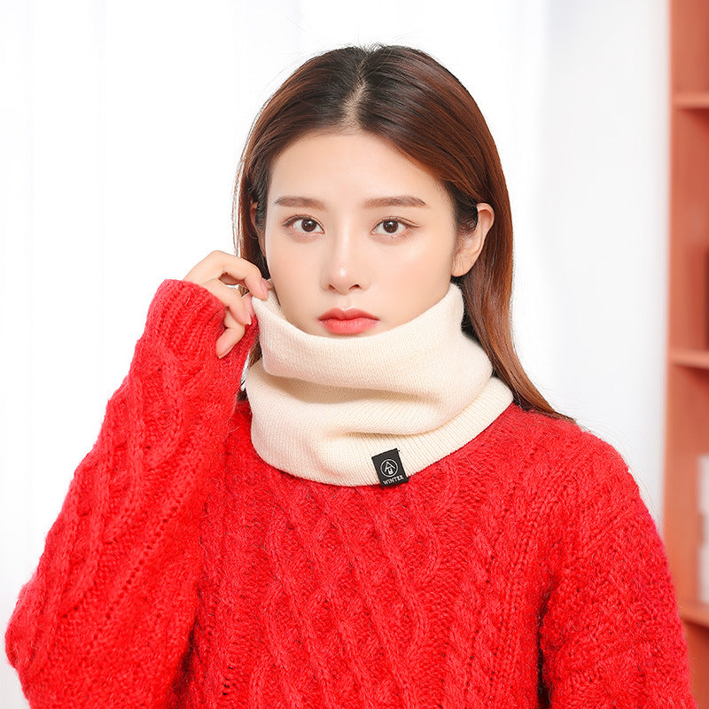 Unisex Cotton Knit Neck Warmer