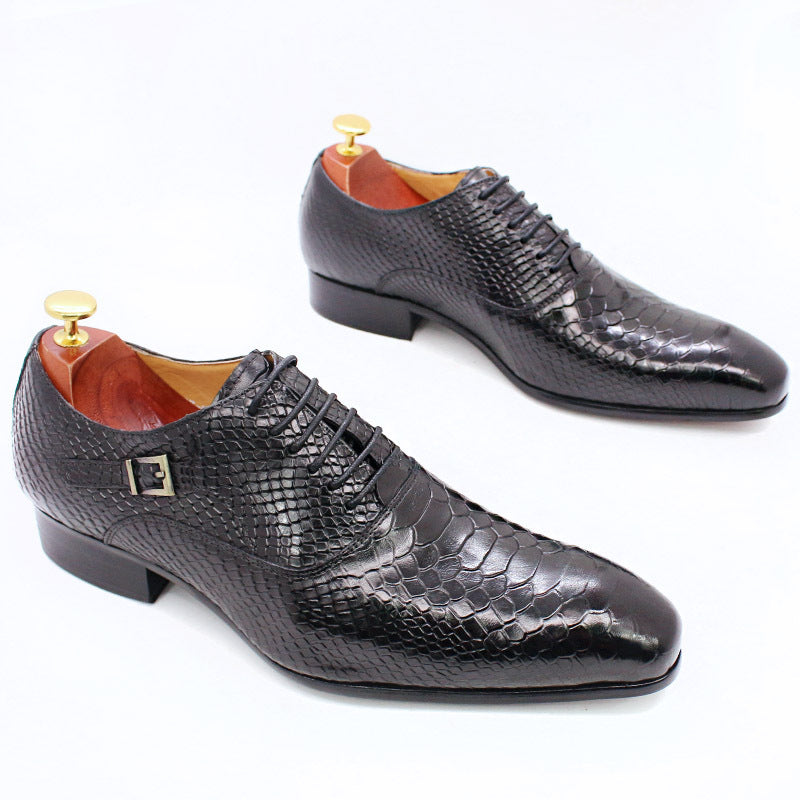 Executive Cowhide Oxfords - Men's Formal Attire