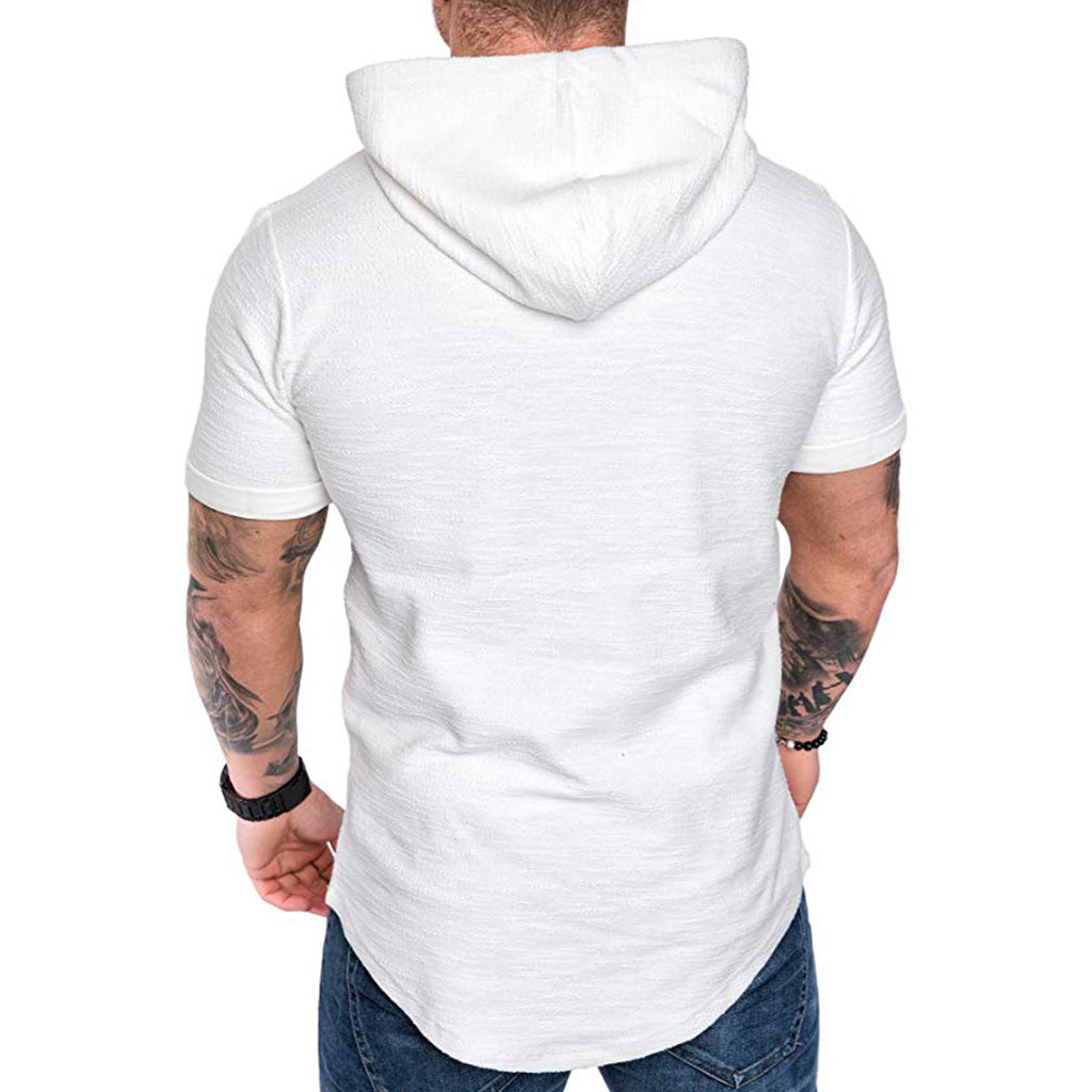 Casual Short Sleeve Hoodies