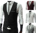 Gentleman's Classic Waistcoat - Elegant Suit Vest