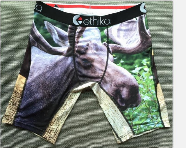 Men's Long Performance Boxers - Breathable & Quick-Drying