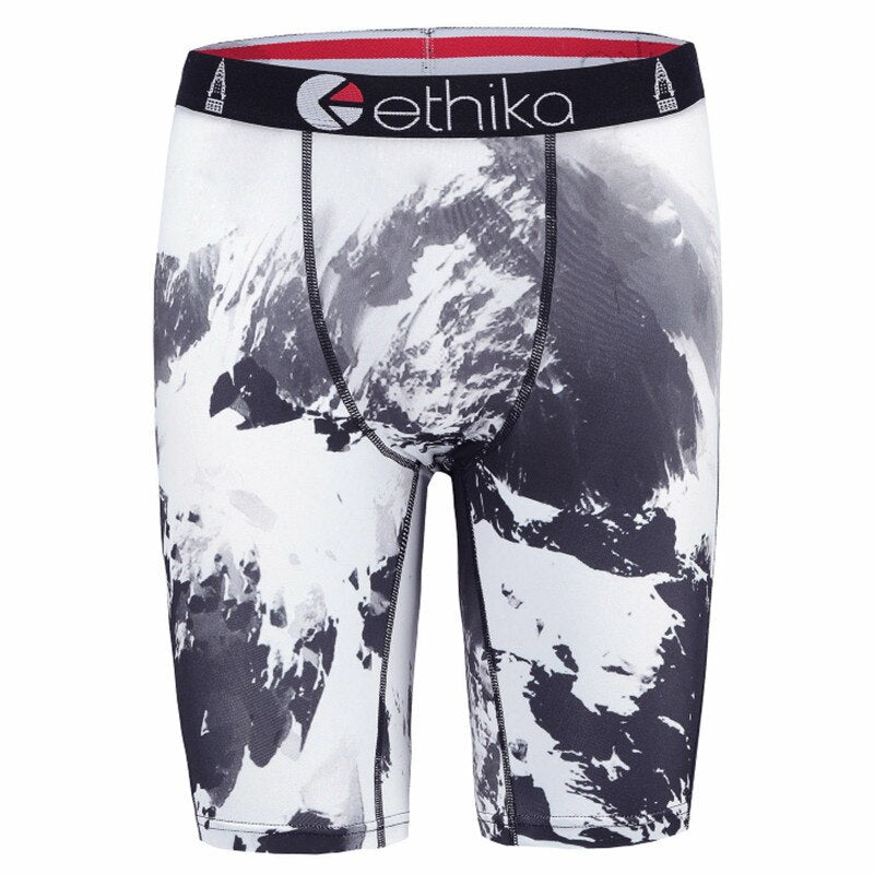 Men's Long Performance Boxers - Breathable & Quick-Drying