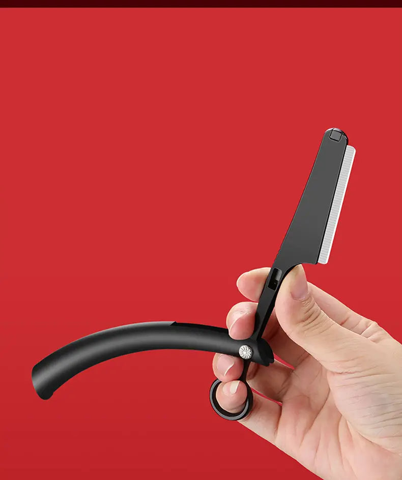 High-End Folding Straight Razor for Men’s Shaving
