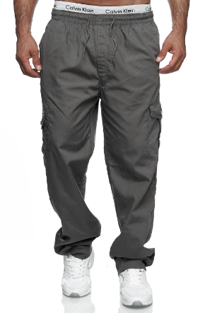 Refined Casual Slim Trousers