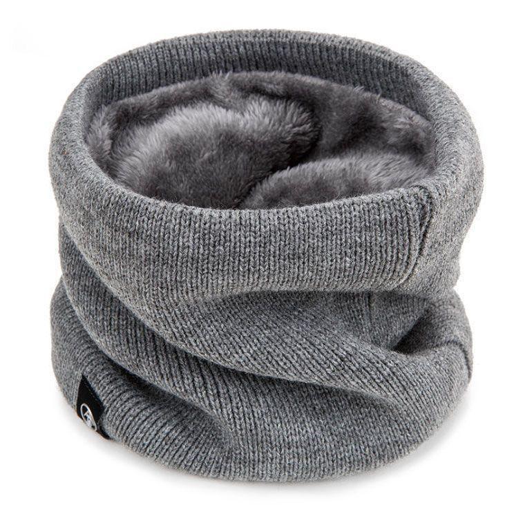 Winter Fleece Neck Warmer Scarf for Men and Women