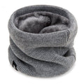 Winter Fleece Neck Warmer Scarf for Men and Women