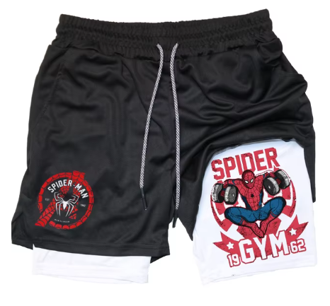 Marvel Spider-Man Venom Athletic Shorts for Fitness