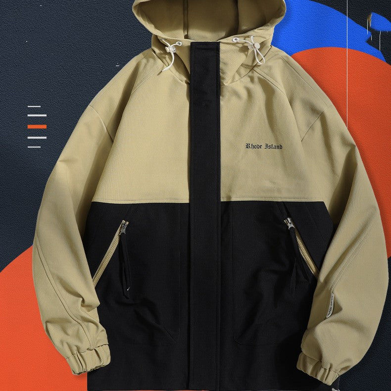 Variegated Men's Leisure Hoodie