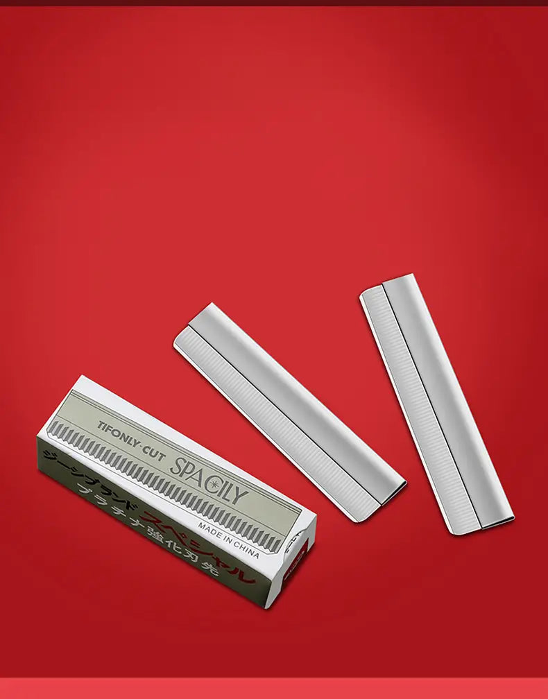 High-End Folding Straight Razor for Men’s Shaving