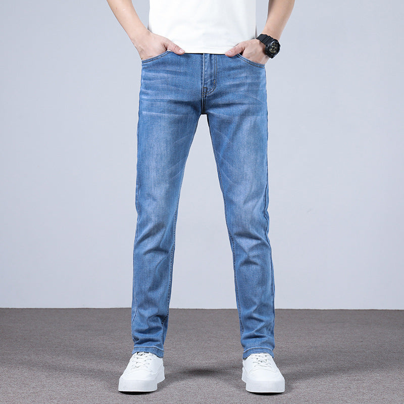 Men's Elegant Slim Straight Stretch Jeans