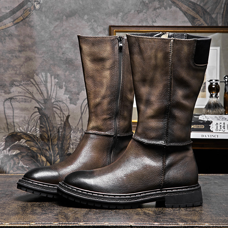Heritage Handcrafted Leather Boots for Men